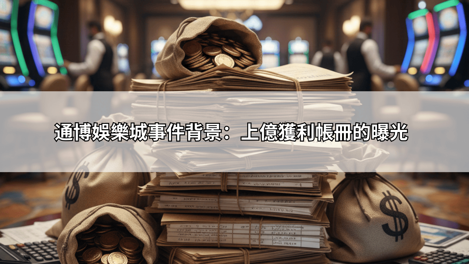 通博娛樂城事件背景：上億獲利帳冊的曝光